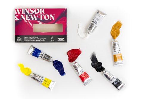 Winsor & Newton Griffin Assortimento 6x37ml