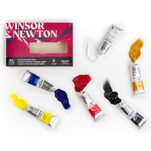 Winsor & Newton Griffin Assortimento 6x37ml