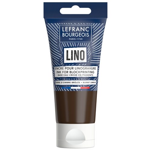 Lefranc Bourgeois Inchiostro Per Linoleografia 75ml Terra D'Ombra Bruciata