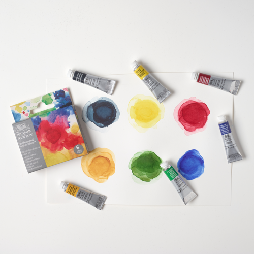 Winsor & Newton Professional Watercolour Set Tubi 6x5ml Fondamentali