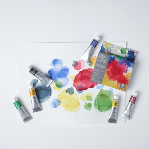 Winsor & Newton Professional Watercolour Set Tubi 6x5ml Fondamentali