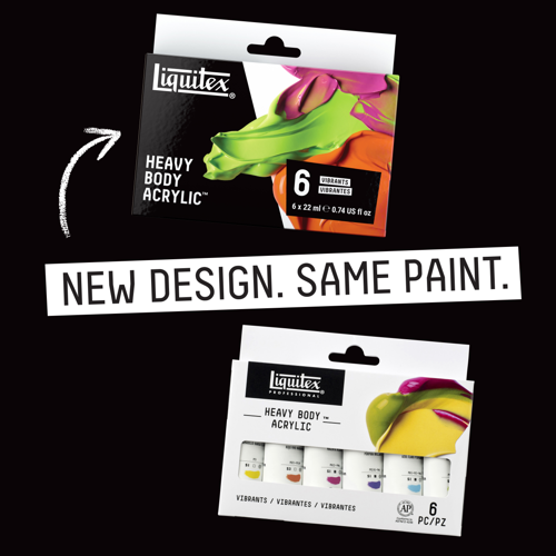 Liquitex Acrilico Heavy Body Set 6x22ml Colori Vivi
