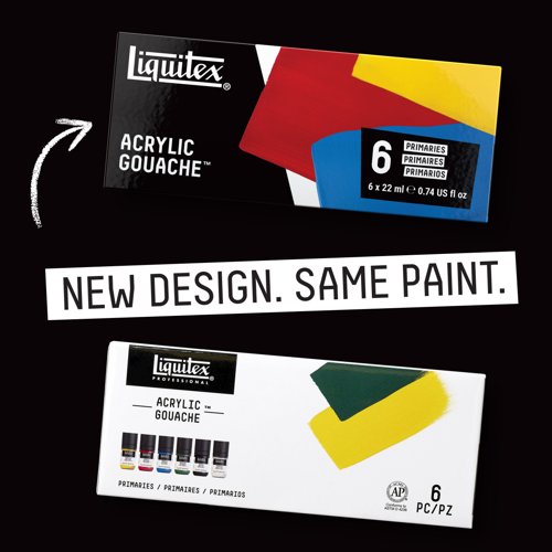 Liquitex Tempera Professionale Set 6x22ml Colori Primari