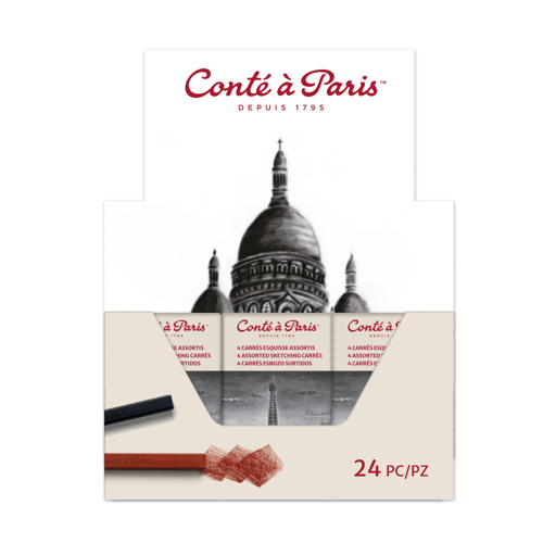 Conte Pack 24 Scatole Allumettes Da 4 Carré Per Sc