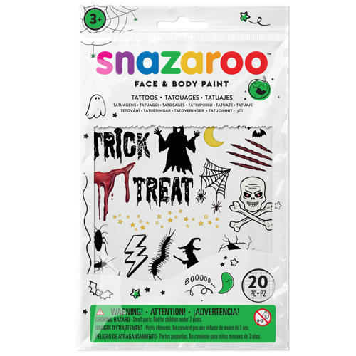 Snazaroo Tatuaggi Temporeani Halloween 