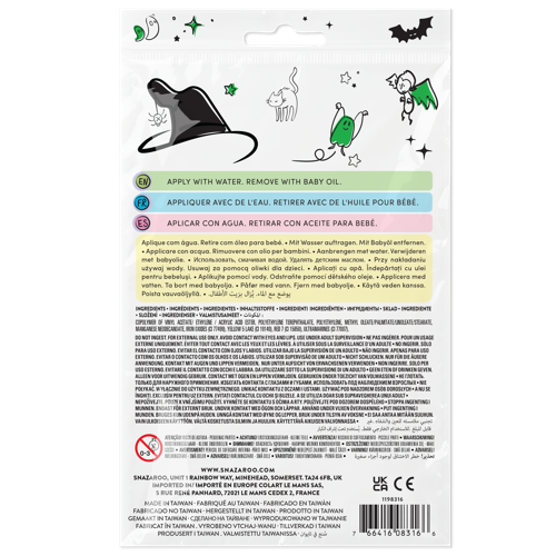 Snazaroo Tatuaggi Temporeani Halloween 