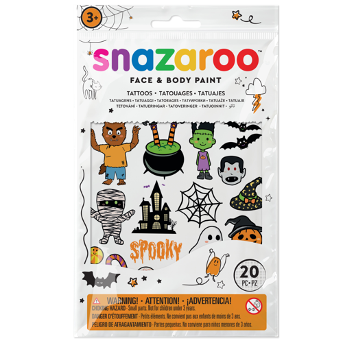 Snazaroo Tatuaggi Temporeani Halloween 