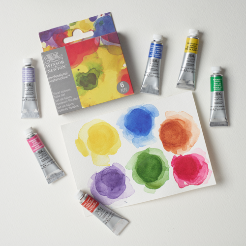 Winsor & Newton Professional Watercolour Set 6x5ml Floreale