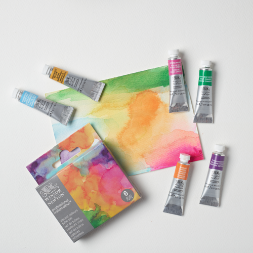 Winsor & Newton Professional Watercolour Set 6x5ml Colori Vibranti