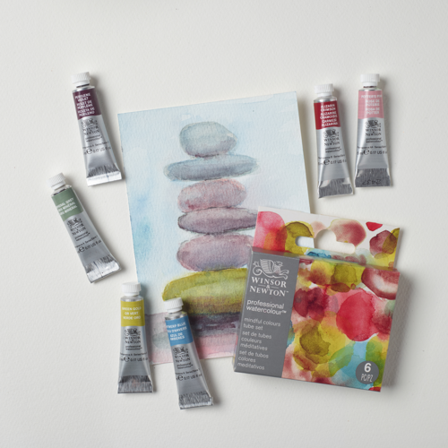Winsor & Newton Professional Watercolour Set 6x5ml Mindful