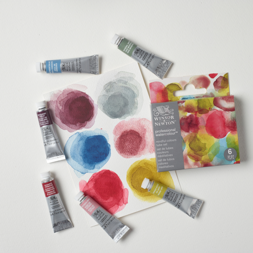 Winsor & Newton Professional Watercolour Set 6x5ml Mindful