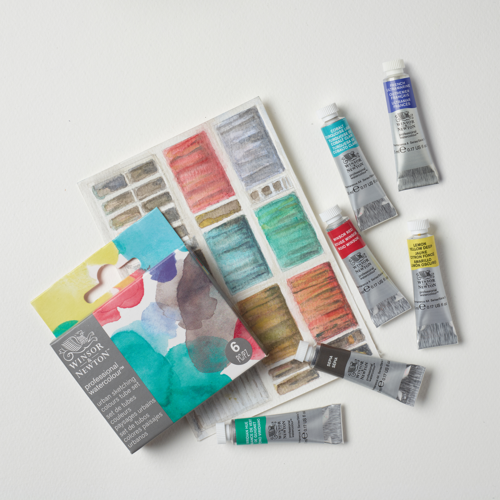 Winsor & Newton Professional Watercolour Set 6x5ml Urban Sketching