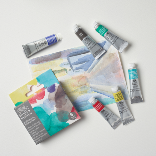 Winsor & Newton Professional Watercolour Set 6x5ml Urban Sketching