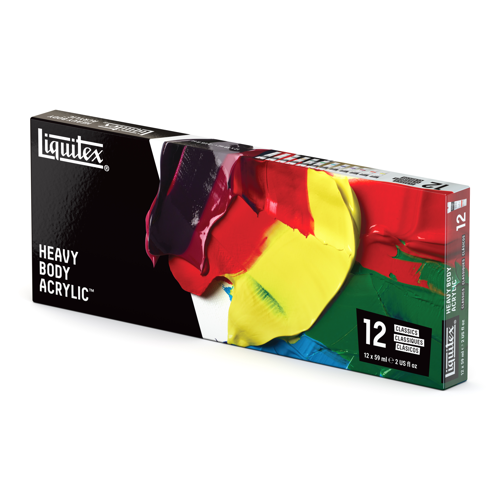 Liquitex Acrilico Heavy Body Set 12x59ml Colori Classici