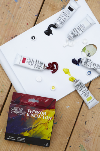 Winsor & Newton Artists Olio Set Tubi 5x37ml Colori Primari