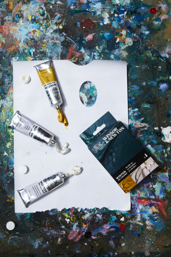 Winsor & Newton Winton Olio Set Tubi 3x37ml Colori Metallici