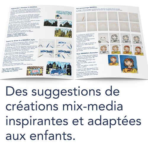 Lefranc Bourgeois Enfants Esplora le techniche artistiche 8+