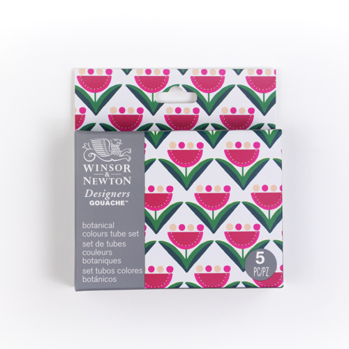 Winsor & Newton Designers Gouache Set 5x14ml Botanica