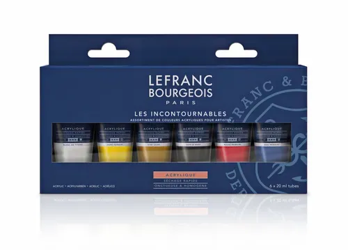Lefranc Bourgeois Acrilico Fine - 6x20ml