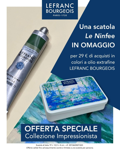 Lefranc Bourgeois Olio Extra Fine Set Giverny 5x20ml