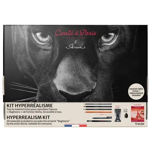 Conté à Paris Kit Disegno Iperrealismo