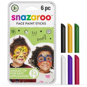 Snazaroo Rainbow Face Paint Sticks - Set of 6  - US