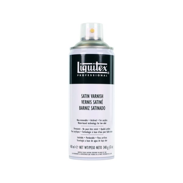 Liquitex Professional Mediums, Satin Varnish Spray