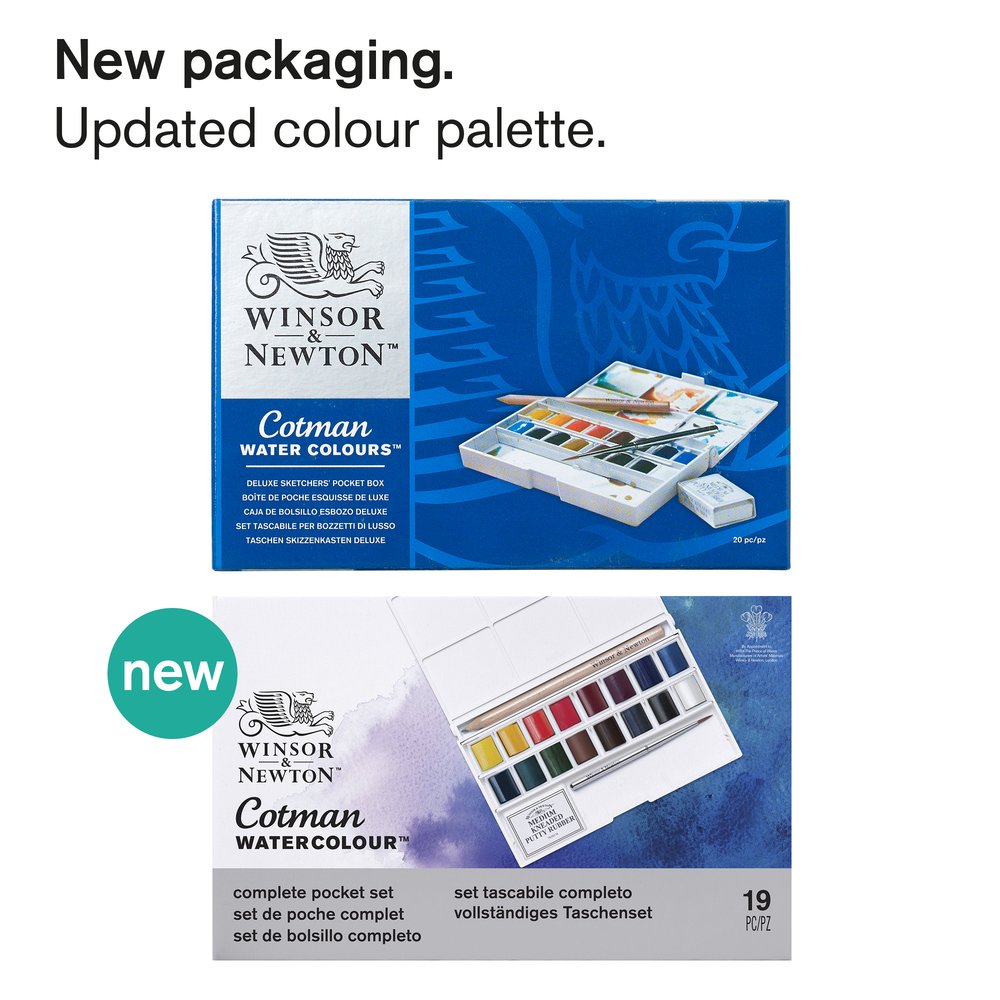 Cotman Watercolour Complete Pocket Set