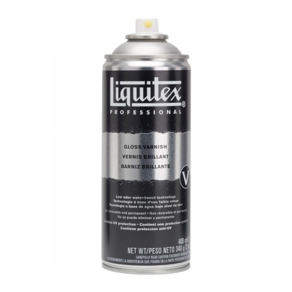 Liquitex Professional Mediums, Gloss Varnish Spray