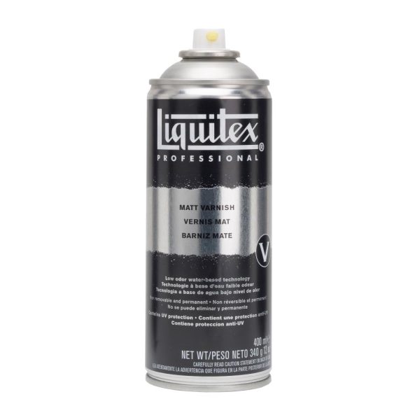 Liquitex Professional Mediums, Matte Varnish Spray