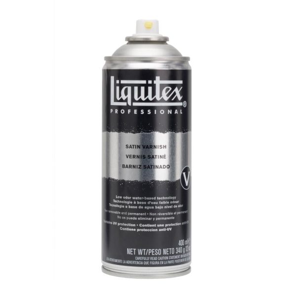 Liquitex Professional Mediums, Satin Varnish Spray