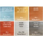 Winsor & Newton Cotman Watercolour Metallic Collection 6 Tubes Set