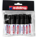 edding 0.5 mini permanent marker polybag of 10 black