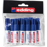 edding 0.5 mini permanent marker polybag of 10 blue