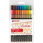 edding 1340 brush pen set of 20 assorted