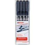 edding 1880 drawliner set of 4 black
