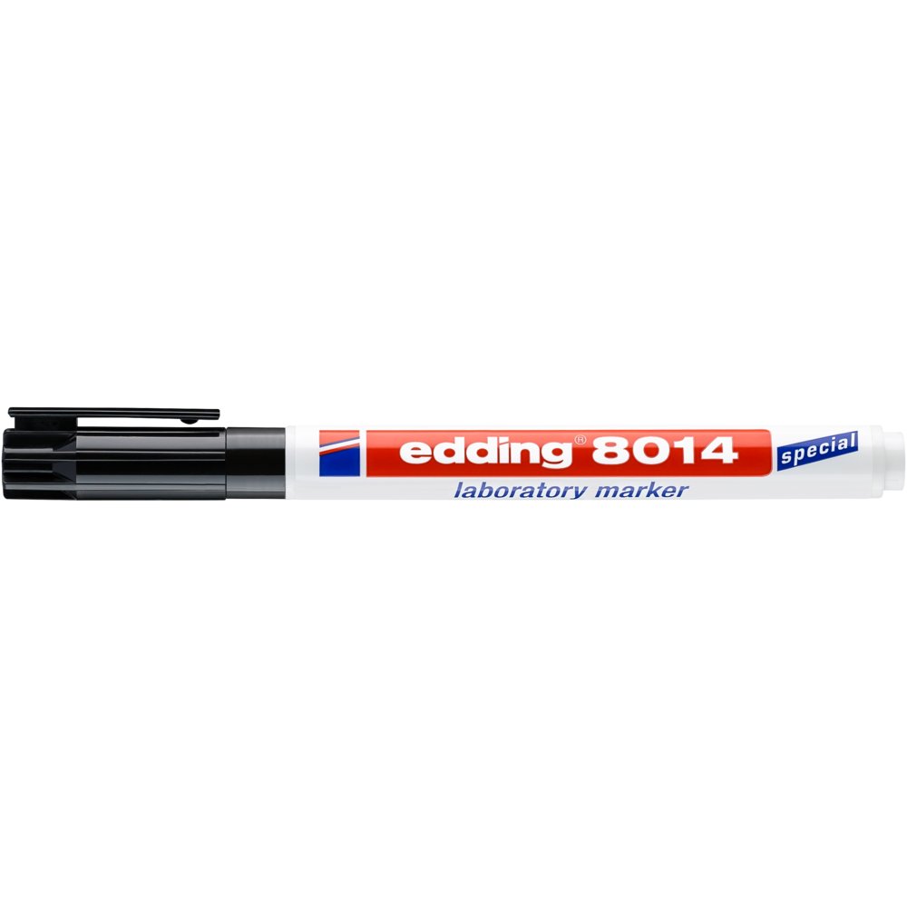 edding 8014 laboratory marker black