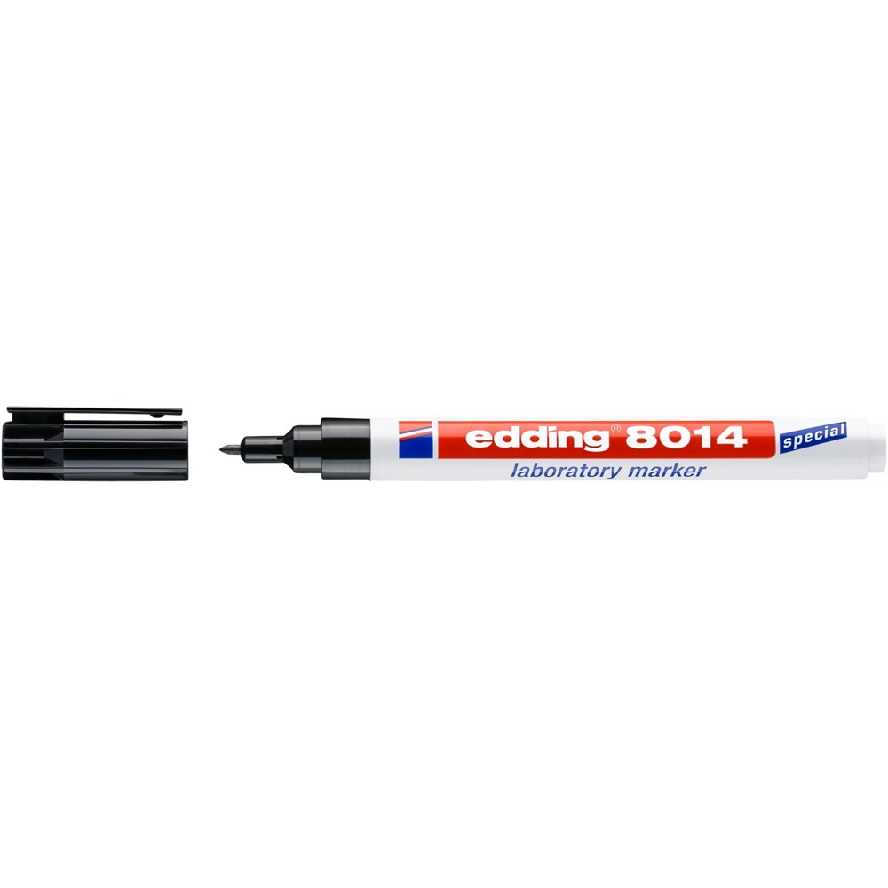 edding 8014 laboratory marker black