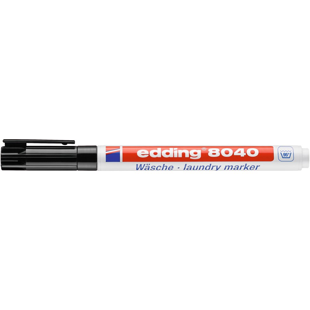 edding 8040 laundry marker black