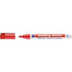 edding 8040 laundry marker red