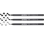edding 1255 calligraphy pen set of 3 black