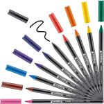 edding color pen medium 1300 metal box of 10 assorted