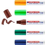 edding 4090 chalk marker folding box of 5 assorted