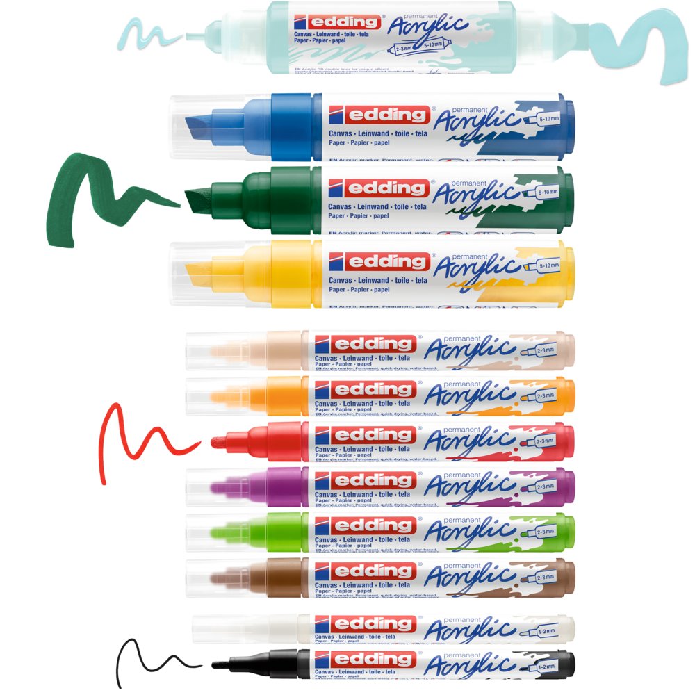 edding acrylic creative set basic