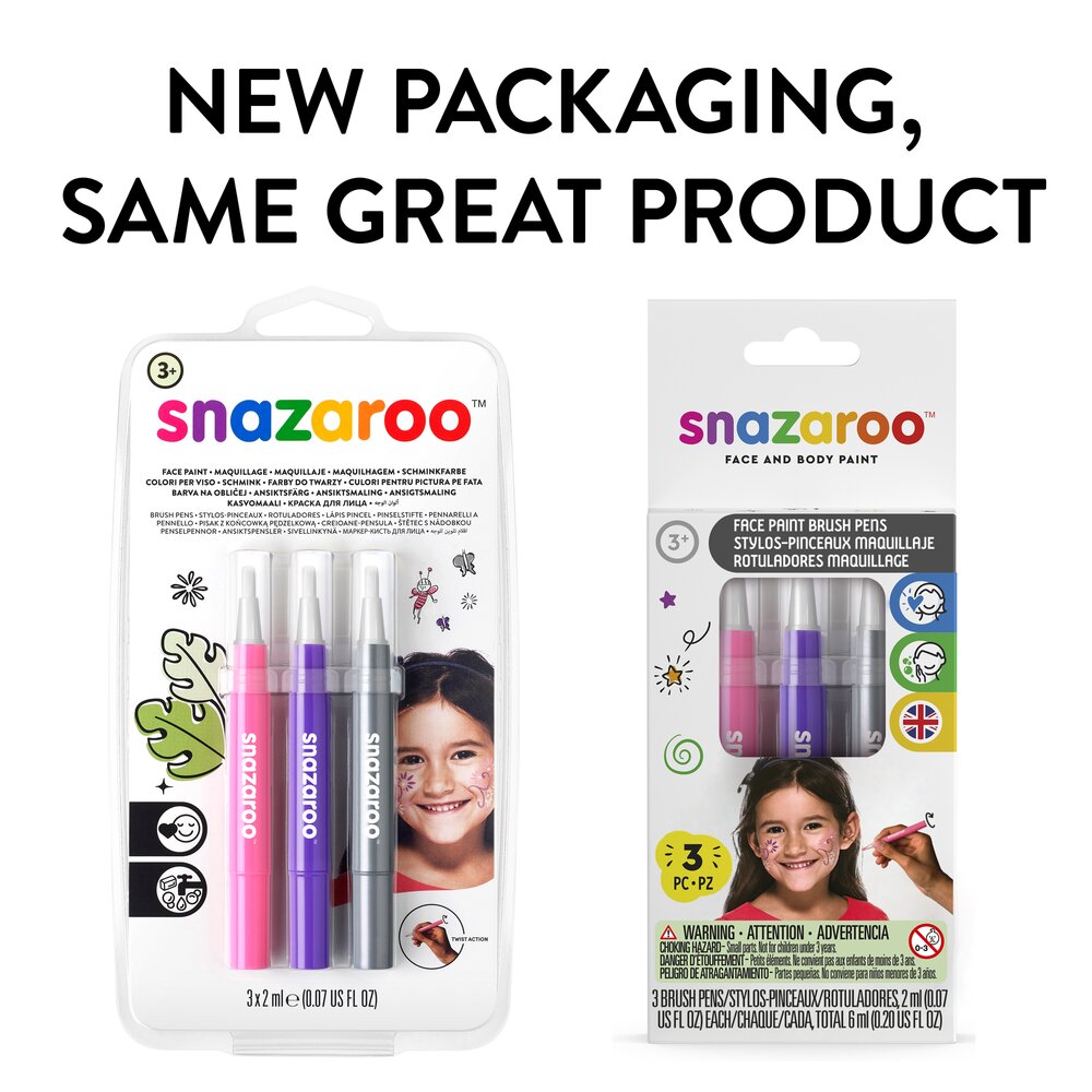 Snazaroo Brush Pen Fantasy Pack  - US