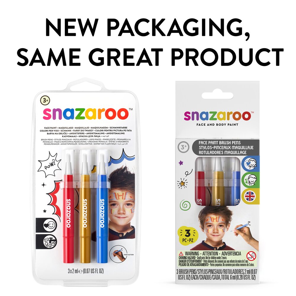 Snazaroo Brush Pen Adventure Pack  - US