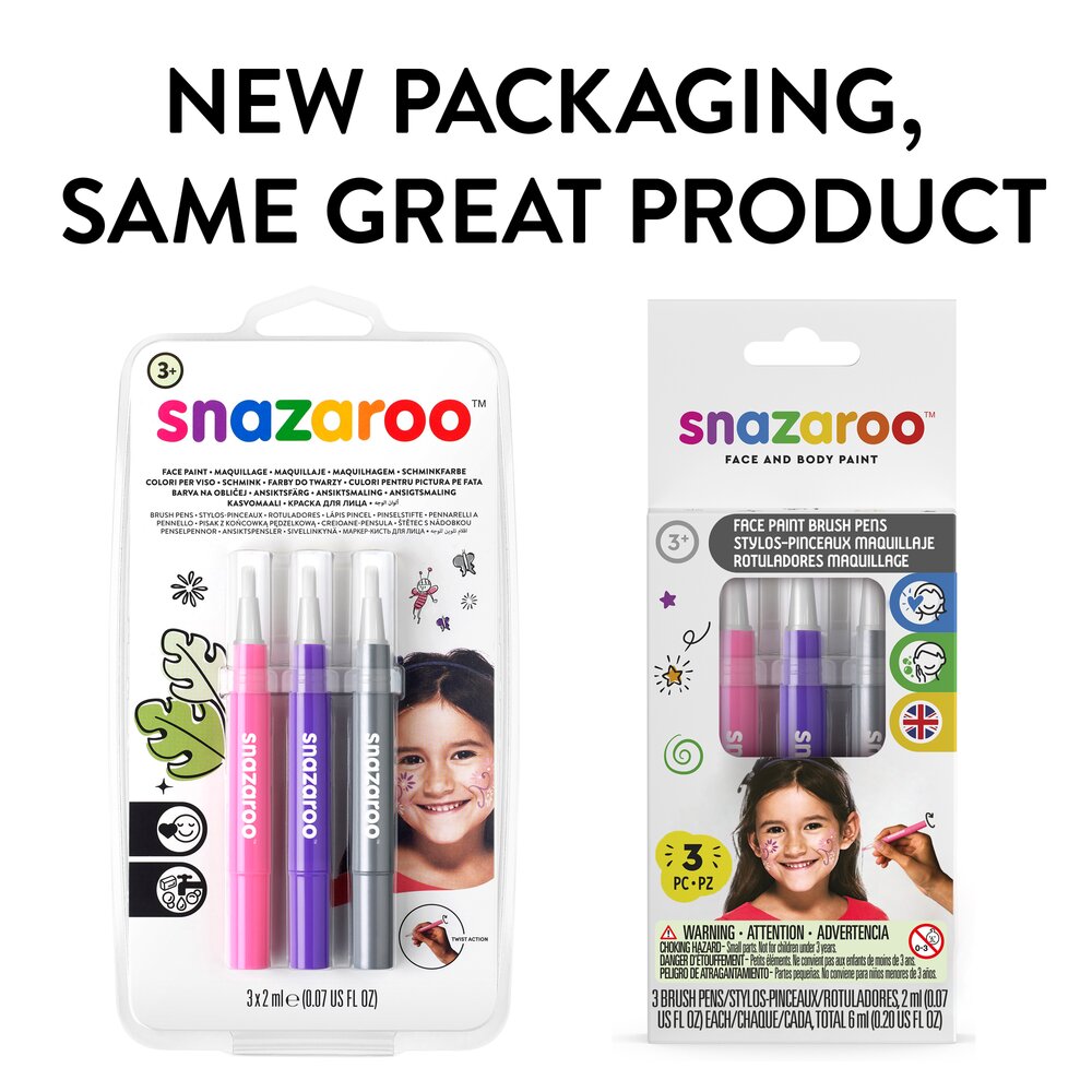 Snazaroo Brush Pen Fantasy Pack  - US