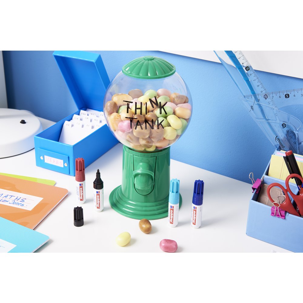 edding 0.5 mini permanent marker polybag of 10 black