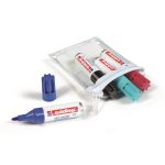 edding 0.5 mini permanent marker polybag of 10 black