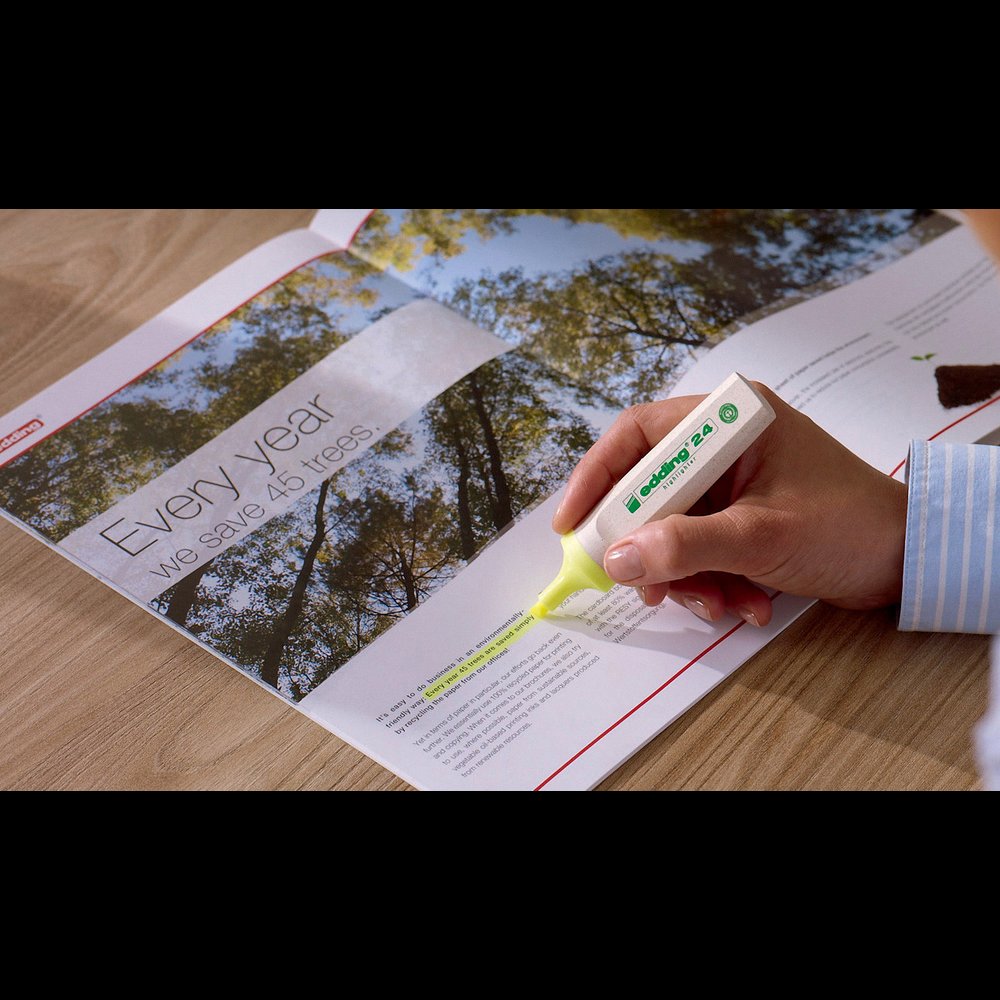 edding 24 EcoLine highlighter set of 4 assorted